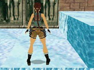 Screenshot aus dem Level Lara On Ice-The caves by Schlaefer