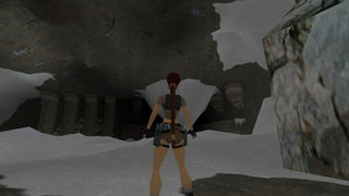 Screenshot aus dem Level TR1 Valley 3 by step0to1